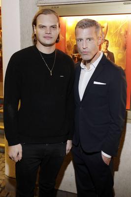 Wilson Gonzalez Ochsenknecht und Benjamin von Stuckrad-Barre beim Gala Screening des Kinofilms Babylon - Rausch der Ekst-stock-photo