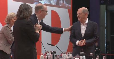 SPD Parteitag-stock-foto
