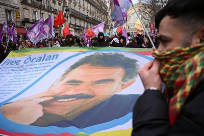 Truth and justice: Kurdish demonstration in Paris; January 11, 2025-stock-foto