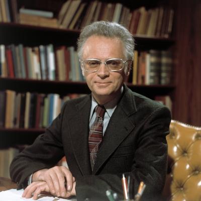 EPHRAIM KISHON / EPHRAIM KISHON (1924-2005). Der israelische Schrifsteller Ephraim Kishon galt als erfolgreichster Autor-stock-foto