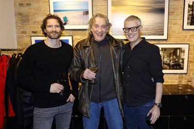 Arne Friedrich, Winfried Glatzeder, Florian Froschmayer-stock-foto