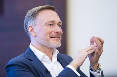 Christian Lindner in Paderborn-stock-foto