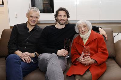 Florian Froschmayer, Arne Friedrich, Margot Friedl?nder-stock-foto