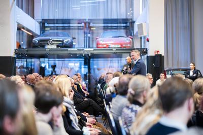 Christian Lindner in Bielefeld-stock-foto