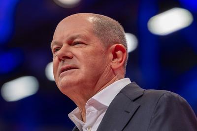 Au?erordentlicher Bundesparteitag der SPD vor Neuwahl des Bundestages, Berlin, 11.01.2025-stock-foto