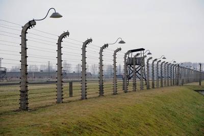 Polen Auschwitz 27 01 2016 Das Lager Auschwitz II Birkenau Poland Auschwitz 01 27 2016 The cam-stock-foto