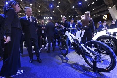 King Philippe opens the 101st Motor Show-stock-photo
