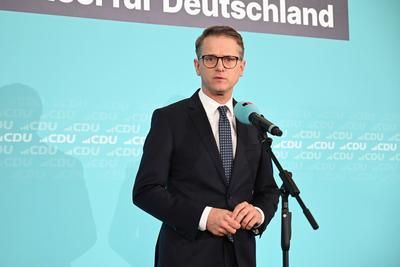 Bundesvorstandsklausur der CDU Deutschlands in Hamburg-stock-foto