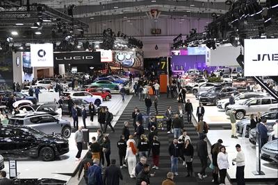 Salon Brussels Motors Show 2025-stock-photo