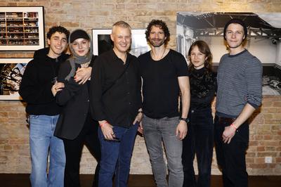 Riccardo Campione, Jule Hermann, Florian Froschmayer, Arne Friedrich, Anna Bachmann, Richard Kreutz-stock-foto
