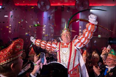 K?lner Prinz Karneval Ren? I. (Ren? Kl?ver)der Session 2025-stock-foto