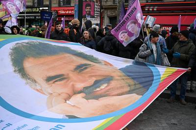 Truth and justice: Kurdish demonstration in Paris; January 11, 2025-stock-foto