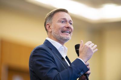 Christian Lindner in Paderborn-stock-foto