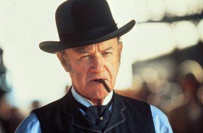 Schneller als der Tod (1995) Ellen mu?te als kleines M?dchen erleben, wie ihr Vater von dem brutalen Herod (GENE HACKMA-stock-foto
