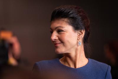2. Bundesparteitag des B?ndnis Sahra Wagenknecht (BSW) in Bonn, 12.2.2025-stock-foto