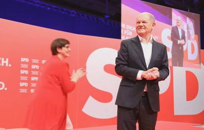 SPD Parteitag-stock-foto