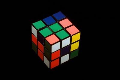 Rubik-W?rfel-stock-foto