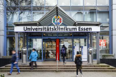 09.03.2020, Essen, Ruhrgebiet, Nordrhein-Westfalen, Deutschland - Universitaetsklinikum Essen. Essen Nordrhein-Westfalen-stock-foto
