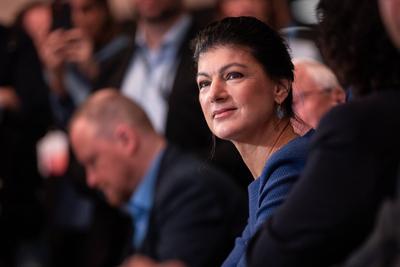 2. Bundesparteitag des B?ndnis Sahra Wagenknecht (BSW) in Bonn, 12.2.2025-stock-foto