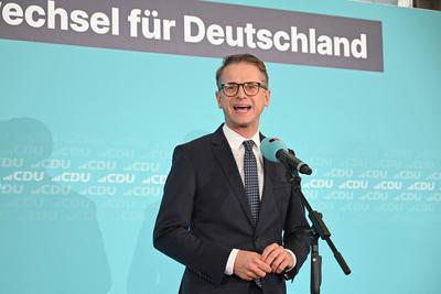 Bundesvorstandsklausur der CDU Deutschlands in Hamburg-stock-foto