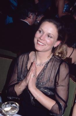 Die Schweizer Schauspielerin Marthe Keller, Deutschland 1980er Jahre. Swiss actress Marthe Keller, Germany 1980s. 24x36-stock-foto