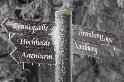 Winter im Sauerland, Hochsauerland-stock-foto