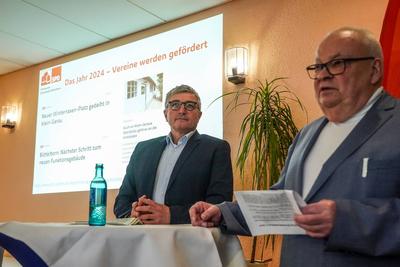 12.01.2025 B?ttelborn: SPD Neujahrsempfang-stock-foto