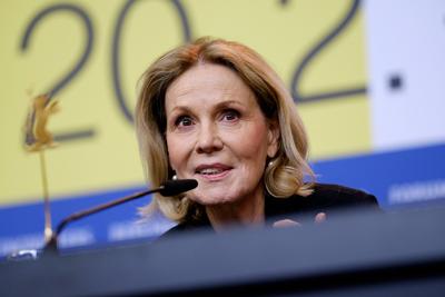 Schauspielerin Marthe Keller bei der Pressekonferenz zum Film SCHWESTERLEIN anl?sslich der 70. Internationalen Filmfest-stock-foto
