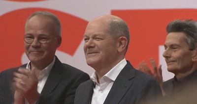 SPD Parteitag-stock-foto