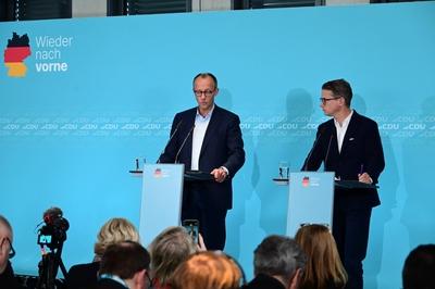 Landesvertreterversammlung der CDU-stock-foto