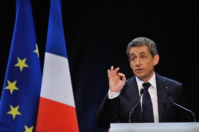 Nicolas Sarkozy POLITIQUE Meeting Nicolas Sarkzy Saint Etienne 13 11 2014 Panoramic Panoramic-stock-foto