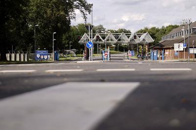 Verdacht auf Sabotage an der Luftwaffenkaserne K?ln Wahn am Flughafen K?ln Bonn. Am Mittwoch wurde die Kaserne abgeriege-stock-foto