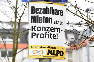 Wahlplakate - Bundestagswahl 2025-stock-photo