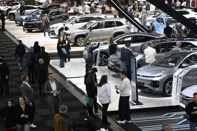 Salon Brussels Motors Show 2025-stock-foto