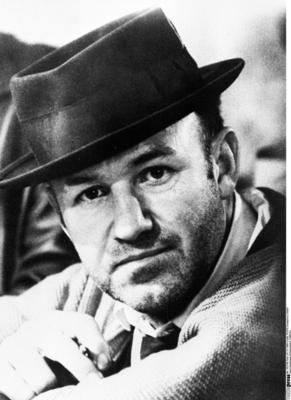 Gene Hackman (Schauspieler) 12/88 - Gene Hackmann in einer Filmszene aus French Connection Mann Amerikaner Schauspiel F-stock-photo
