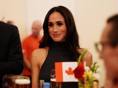 . 15/09/2023. Dusseldorf, Germany. Prince Harry and Meghan Markle, the Duke and Duchess of Sussex, at the IG25 and Team-stock-photo