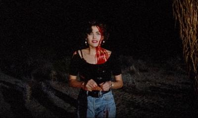 Sherilyn Fenn USA. Sherilyn Fenn in a scene from the (C)The Samuel Goldwyn Company film: Wild at Heart (1990). Plot: You-stock-foto