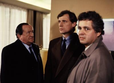 DER ALTE Hals ?ber Kopf D 1984 Regie G?nther Gr?wert SIEGFRIED LOWITZ ROBERT ATZORN MICHAEL A-stock-foto