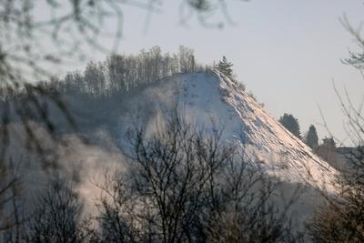 Winter im Siegerland-stock-foto