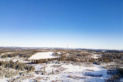 Winter im Siegerland-stock-foto
