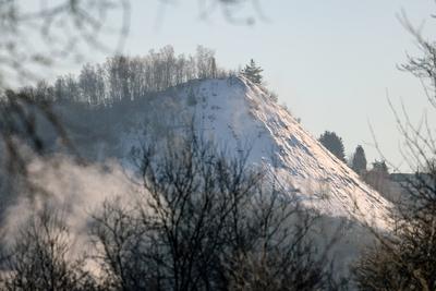 Winter im Siegerland-stock-foto