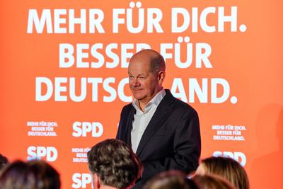 Bundestagswahlkampf 2025 --stock-foto