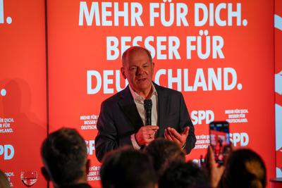 Bundestagswahlkampf 2025 --stock-foto