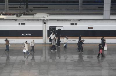 2025 Spring Festival Travel Rush Kicked Off-stock-foto