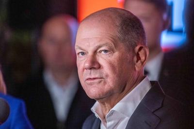 Wahlkampftour der SPD-stock-foto