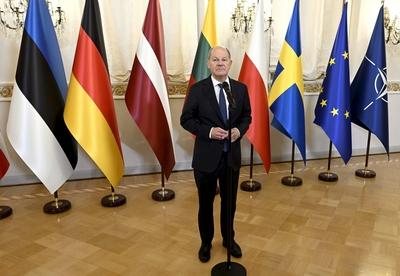 Summit of the Baltic Sea NATO countries in Helsinki-stock-photo