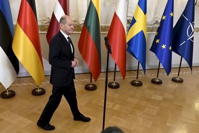 Summit of the Baltic Sea NATO countries in Helsinki-stock-photo
