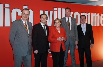 Eventpress/Mathias Krohn Copyright:IMAGO./Mathias Krohn Datum: 06.07.2006 Thema : Bild - Sommerfest 2006 im Axel Springe-stock-foto