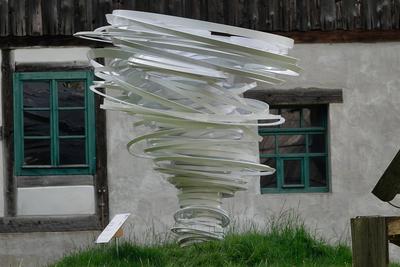 Skulptur_Twister Again 31.07.2024, Seiffen im Erzgebirge, 38 Kommunen und Gemeinden bilden gemeinsam mit Chemnitz die Ku-stock-photo