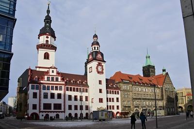 Chemnitz - Europ?ische Kulkturhauptstadt 2025 vor der Er?ffnung-stock-foto